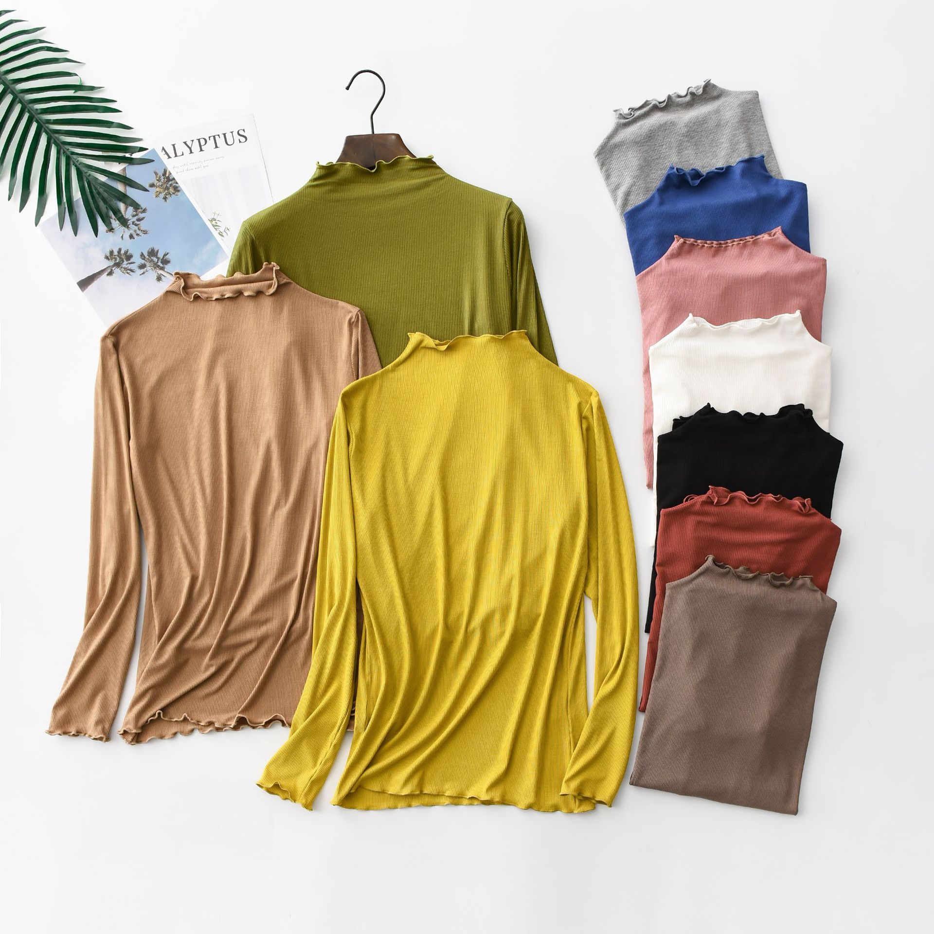 Undershirt Crew Neck - Eetbare Boom Schimmel T-Shirts Lente Herfst