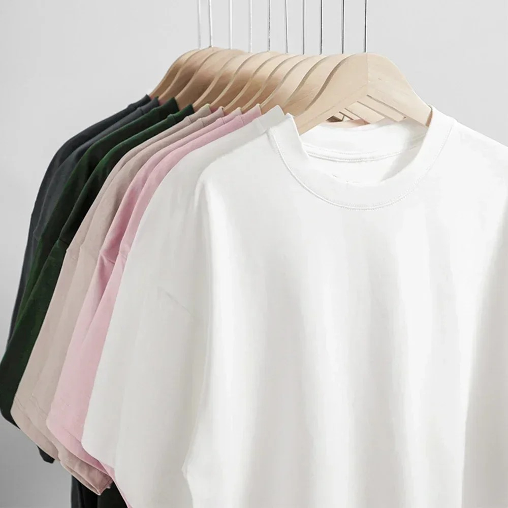 Zwart 450g Heavyweight katoene - Undershirt Crew Neck recensie en prijs