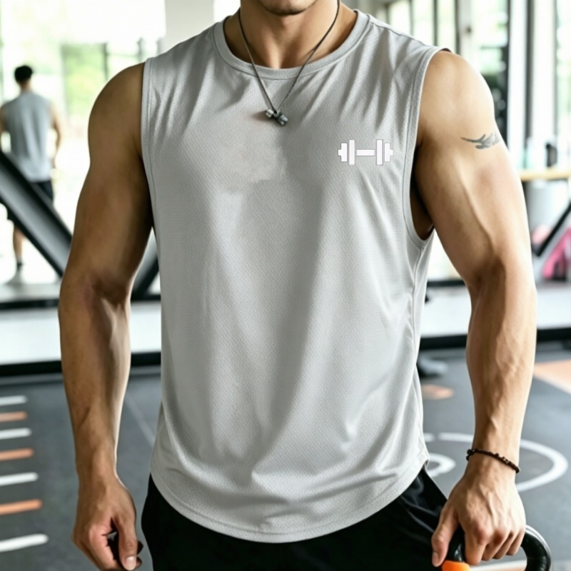2026 Heren mesh quick-dry tank - Undershirt Crew Neck recensie en prijs